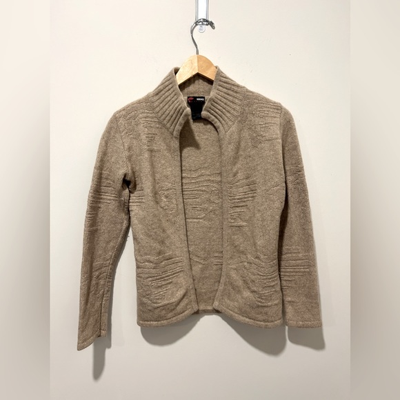 VERSACE Wool Blend Open Cardigan ~ size Medium - Picture 1 of 7